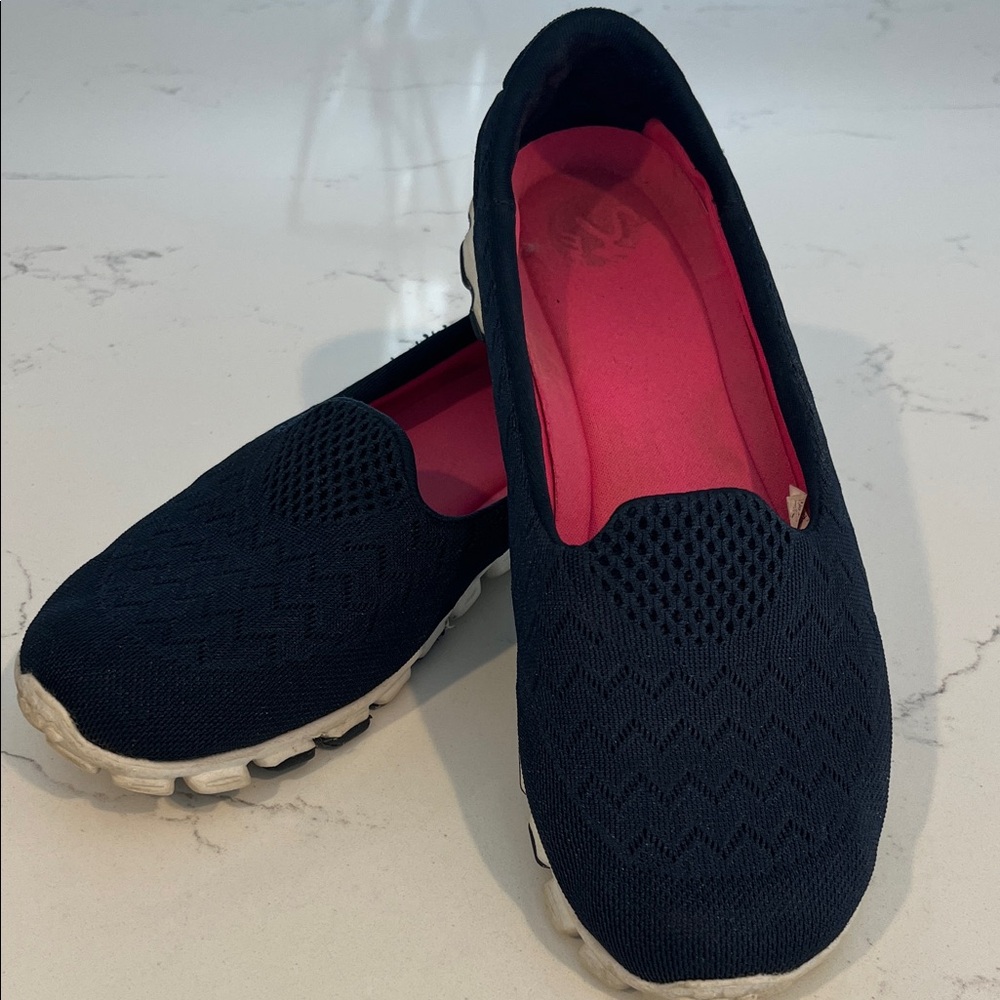 Navy Blue Sketcher Slip on